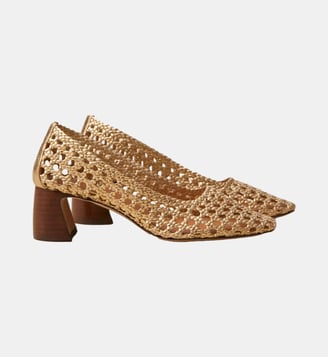 Escarpins en cuir craquelé Numéro 528 Rivecour