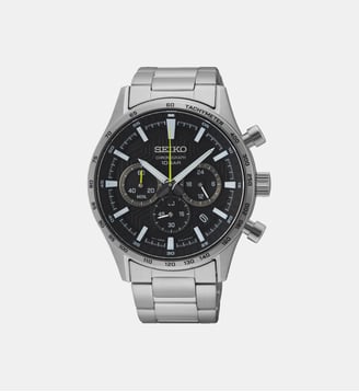 Montre Sport Noir SSB413P1 - Seiko - Argenté