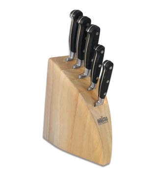 Bloc 5 couteaux de cuisine - Richardson Sheffield - Noir