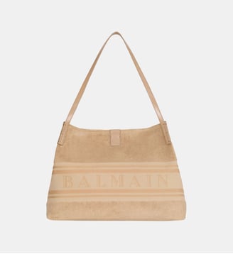 Sac cabas Release Medium en coton bouclette - Balmain - Beige