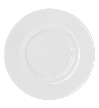Soucoupe à Déjeuner 18 Cm - Newport - Degrenne - Blanc