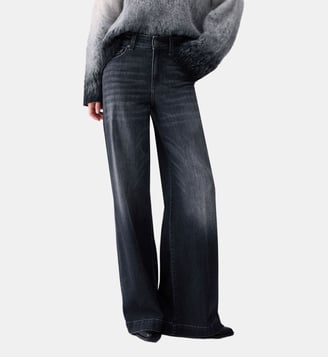 Jean évasé - Liu Jo - Denim noir