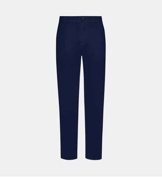 Pantalon coupe droite en lin uni Vilebrequin