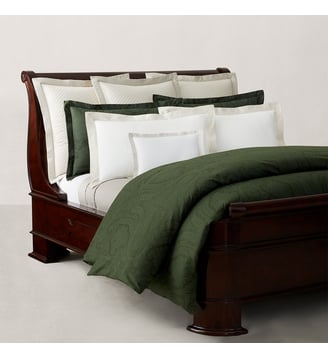 Housse de couette en satin - Ralph Lauren Home - Kaki