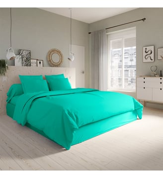 Housse de couette Studio Coton - Dodo - Vert