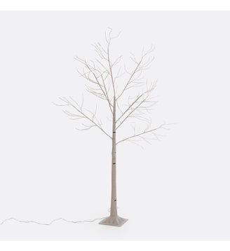 Arbre de Noël lumineux hauteur 180 cm - La Redoute Interieurs - Blanc