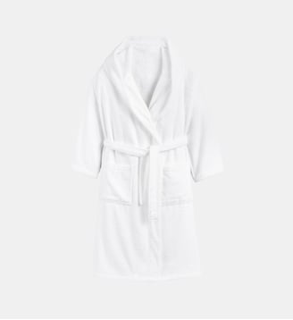 Peignoir capuche adulte en coton Égyptien 400 g/m2 - La Redoute Interieurs - Blanc