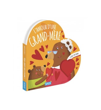 LIVRE EN FORME- L'AMOUR D'UNE GRAND-MERE - Sassi - Multicolore