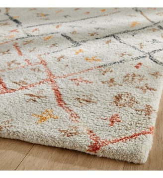 Tapis épais en laine, tufté main - AM.PM - Multicolore