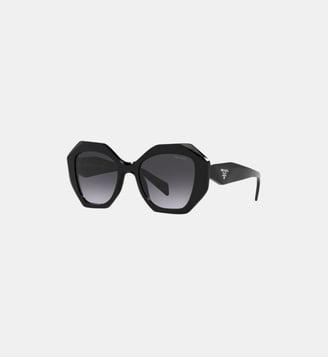 Lunettes de soleil Irrégulier PR 16WS - Prada - Noir