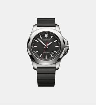 Montre Inox Noir 241682.1 - Victorinox - Argenté