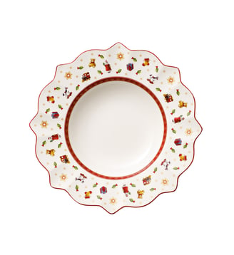 Assiette creuse blanche - Villeroy & Boch - Multicolore