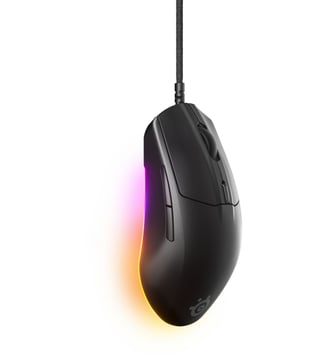 Souris Gamer Filaire Rival 3 Gen 2 Noir - Steel Series&nbsp; - Noir