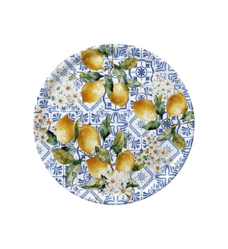 Plateau bois - Garnier Thiebaut - Bleu