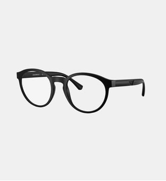 Lunettes de soleil Pantos EA4152 - Emporio Armani - Noir mat