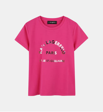 T-shirt à manches courtes Karl Lagerfeld Kids