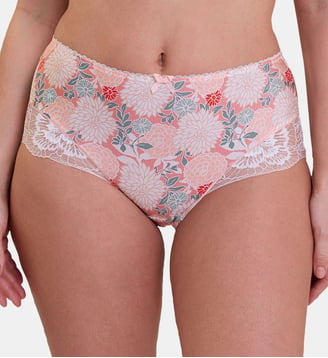 Shorty Aurélie - Sans Complexe - Imprimé dahlia clair