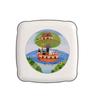 Plat carré - Villeroy & Boch - Multicolore