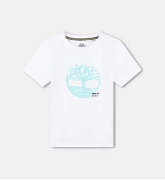 T-shirt manches courtes - Timberland - Blanc