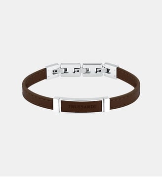 Bracelet T-LEATHER - Trussardi - Acier inoxydable