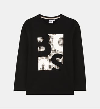 T-shirts à manches longues - BOSS Kidswear - Black