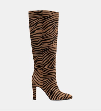 Teresa - Bottes En Poils Pony Zèbre - Parallèle - Zèbre