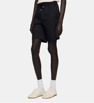 Short en coton - Sandro - Noir