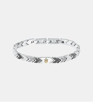 Bracelet ICONIC - Maserati - Grey stainless steel yellow gold