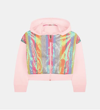 Sweat-shirt rayé - Billieblush - Pale rose