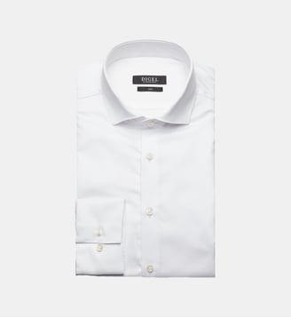 Chemise slim Kennedy - Digel - Blanc