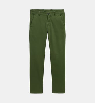 Pantalon chino 702 coupe droite - Serge Blanco - Vert olive