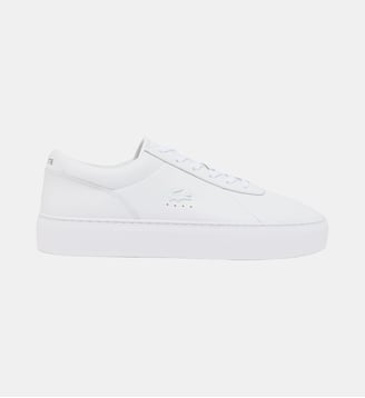 Sneakers Court Set homme en cuir - Lacoste - Blanc