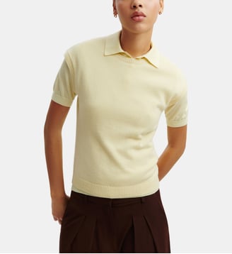 Pull sans manches en cachemire - Bompard - Zeste