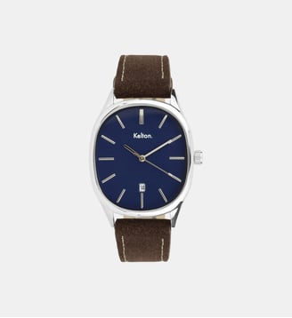 Montre Colorama Bleu 9124302 - Kelton - Argenté