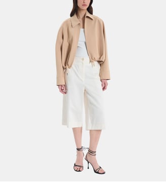 Short Slim Ecru - Zapa - Écru