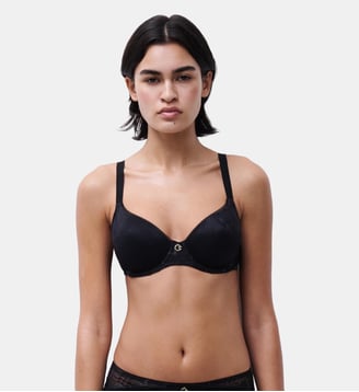 Soutien-gorge emboîtant mémoire de forme - Chantelle - Noir