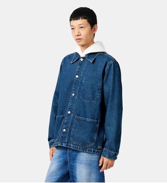 Surchemise denim - Lacoste - Bleu denim