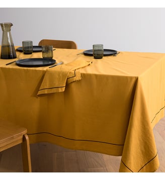 Nappe lin/coton lavé Métis Bourdon La Redoute Interieurs