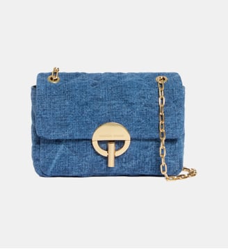 Moyen Sac Moon en Lin - Vanessa Bruno - Indigo