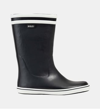 Bottes de pluie MALOUINE FUR - Aigle - Bleu