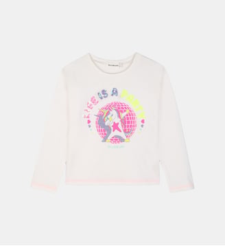 Tee-shirt manches longues - Billieblush - Rice