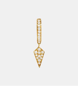 Créole Stairway Diamants et Or Jaune - Statement - Or jaune