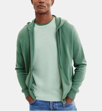 Pull à capuche Charles - Bompard - Jade