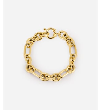 Bracelet Mai 70  en Acier doré Zag Bijoux
