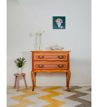 Commode en bois Garance N°732- Produit chiné - Debongout - Bois clair