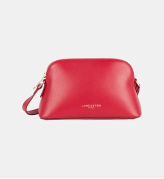Petit sac demi lune Sierra Jia en cuir - Lancaster - Rouge