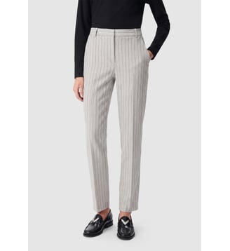 Pantalon de tailleur rayures tennis - Ikks - Beige
