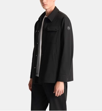 Veste solandroz col chemise coupe regular - Fusalp - Noir
