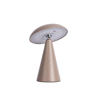 Lampe de Table Phoebe - Brun - 15.5x15.5x21cm - Leitmotiv - Marron