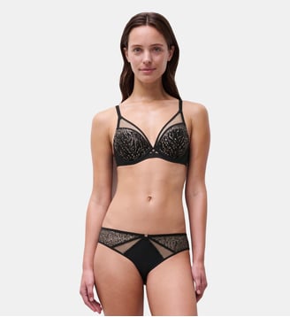 Soutien-gorge coques plongeant - Chantelle Pulp - Fierce leo